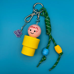 1970s Fisher Price Little People   Pack - vintage bag charm packs nostalgia vintage y2k vintage keychain vintage charms for bag nostalgia vintage keychains y2k collectible - Bag Crap