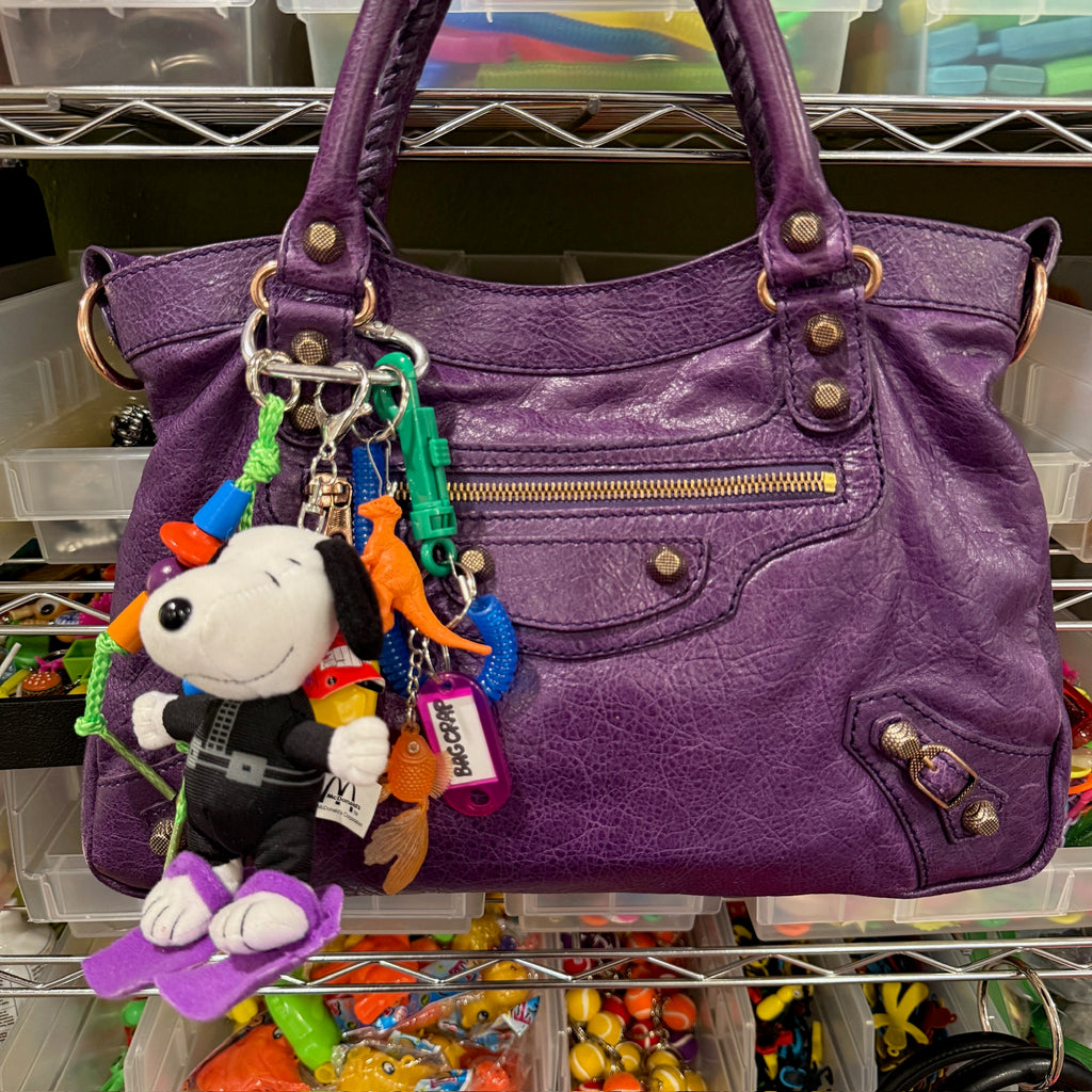 Vintage 90s Snoopy Plush Bag Charm Pack