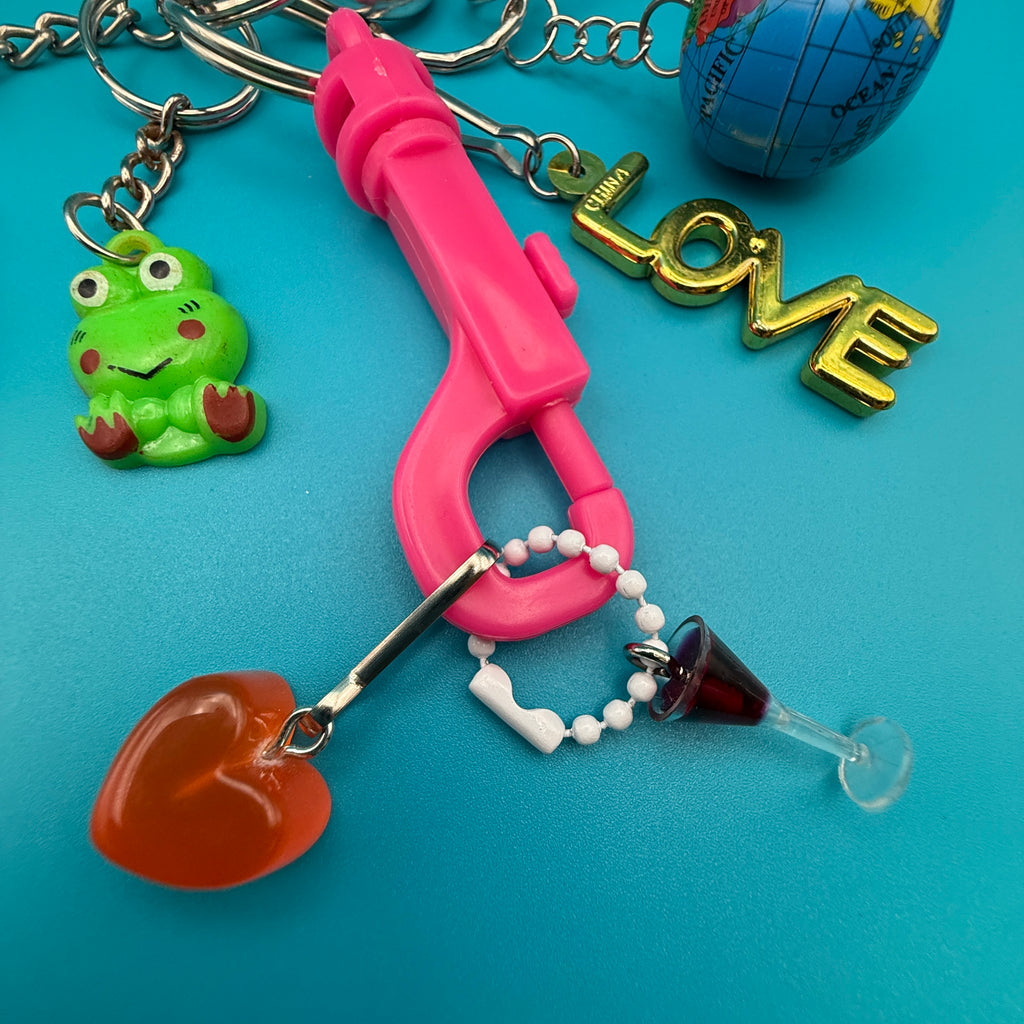 BAG CRAP x COSMOPOLITAN MAGAZINE: Vintage Keychain & Bag Charm Pack 31