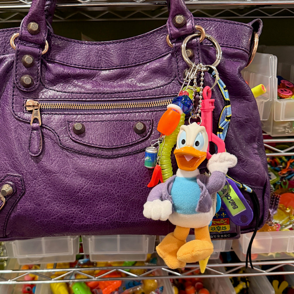 Vintage Y2K Donald Duck Plush Bag Charm Pack