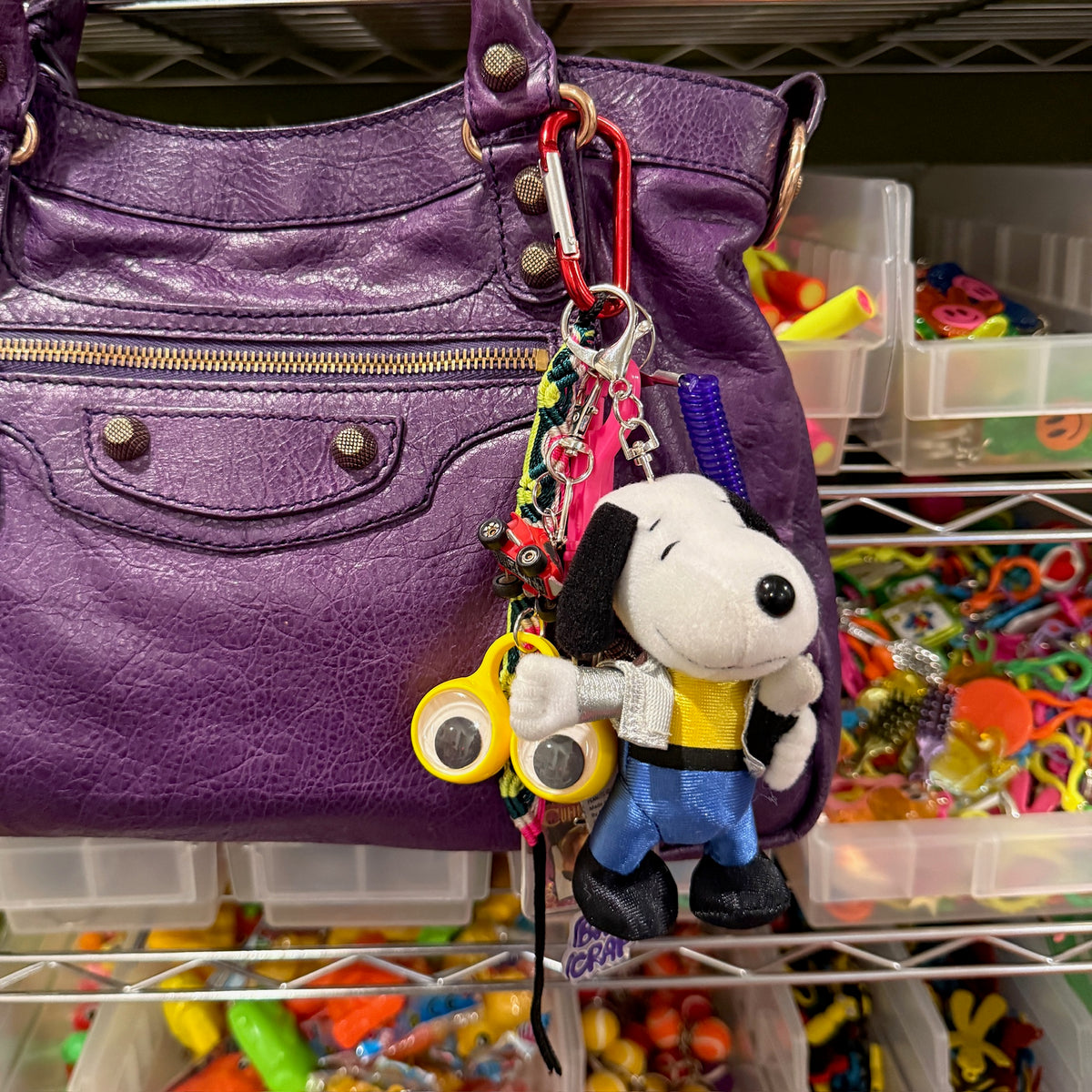 Snoopy Plush   Pack - vintage bag charm packs nostalgia vintage y2k vintage keychain vintage charms for bag nostalgia vintage keychains y2k collectible - Bag Crap