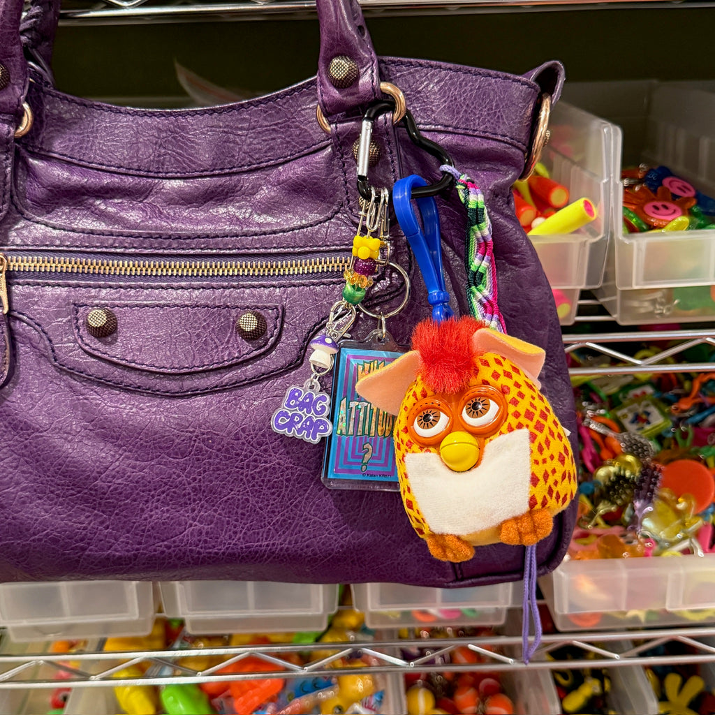Vintage Y2K Furby Plush Bag Charm Pack