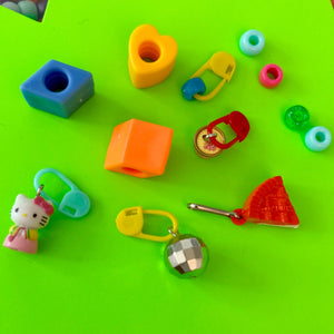 Bag Crap - Trinket Shoe Charm Set: Hello Kitty + Pie