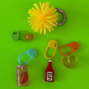 Bag Crap - Trinket Shoe Charm Set: Ketchup + Seltzer