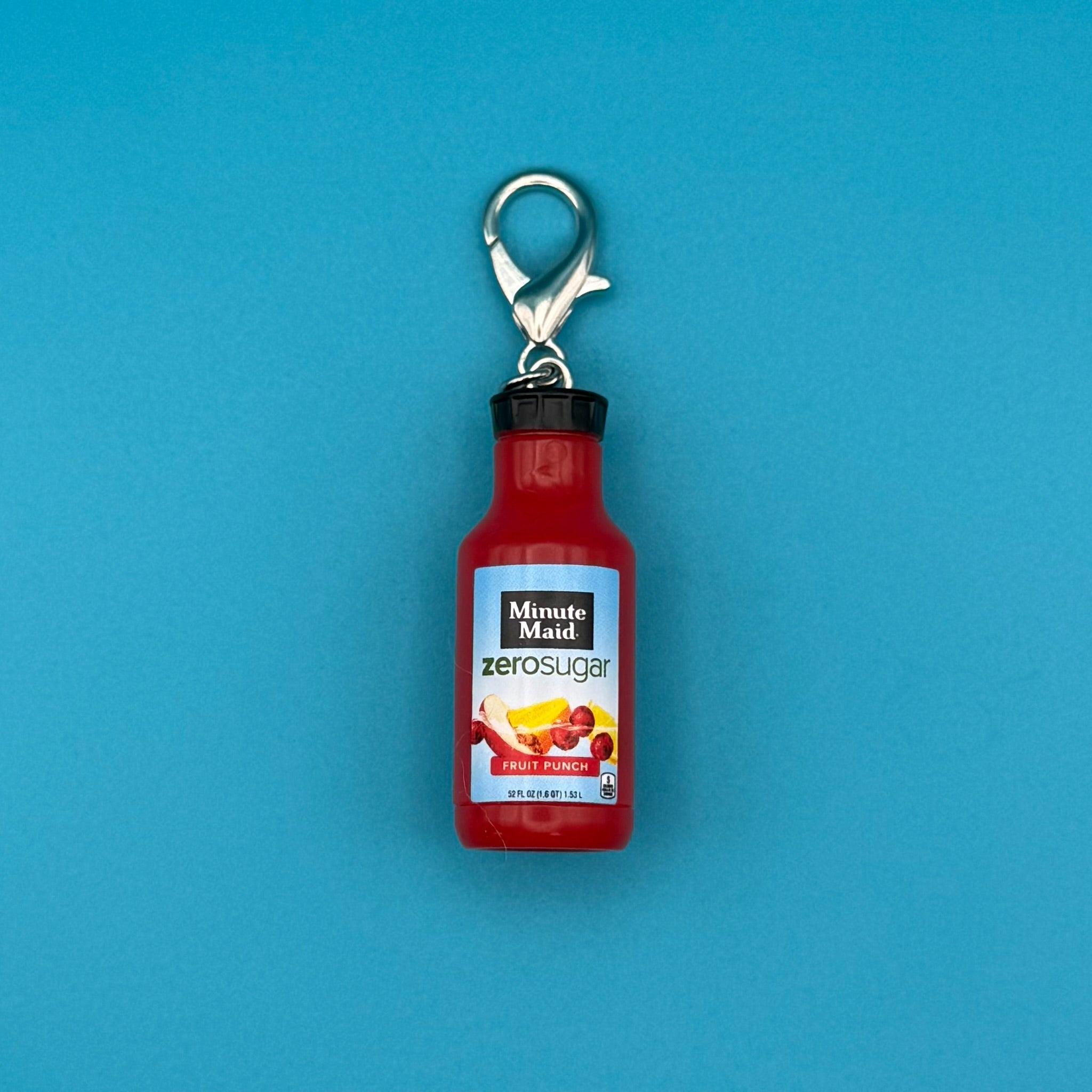 Mini Minute Maid Zero Sugar Fruit Punch - bodega food grocery nyc ny apple fruit vegetables fun vintage keychain vintage charms for bag nostalgia vintage keychains y2k collectible - Bag Crap