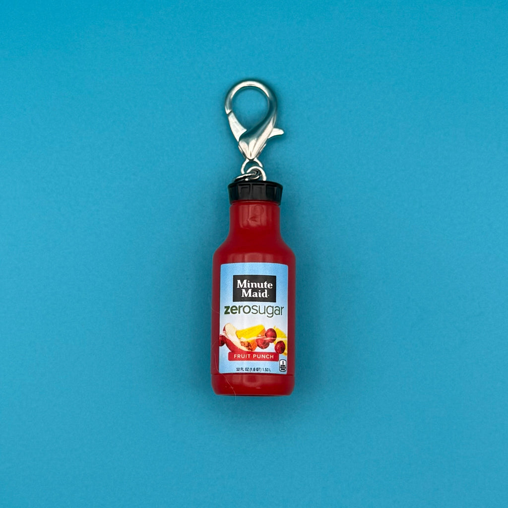 Mini Minute Maid Zero Sugar Fruit Punch Bag Charm