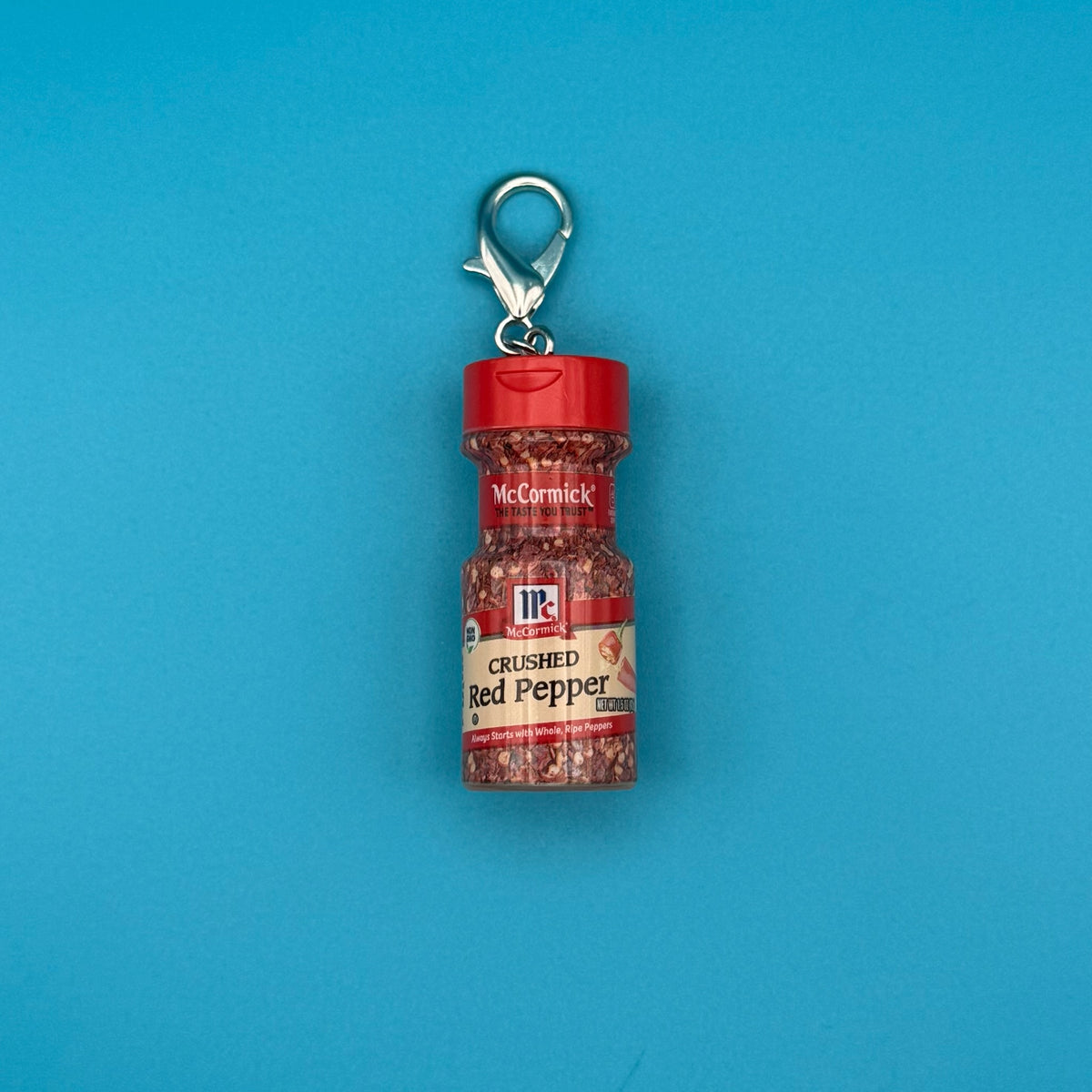 Mini McCormick Crushed Red Pepper Bag Charm