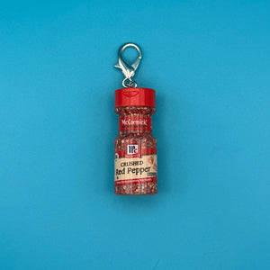 Mini McCormick Crushed Red Pepper -  vintage keychain vintage charms for bag nostalgia vintage keychains y2k collectible - Bag Crap