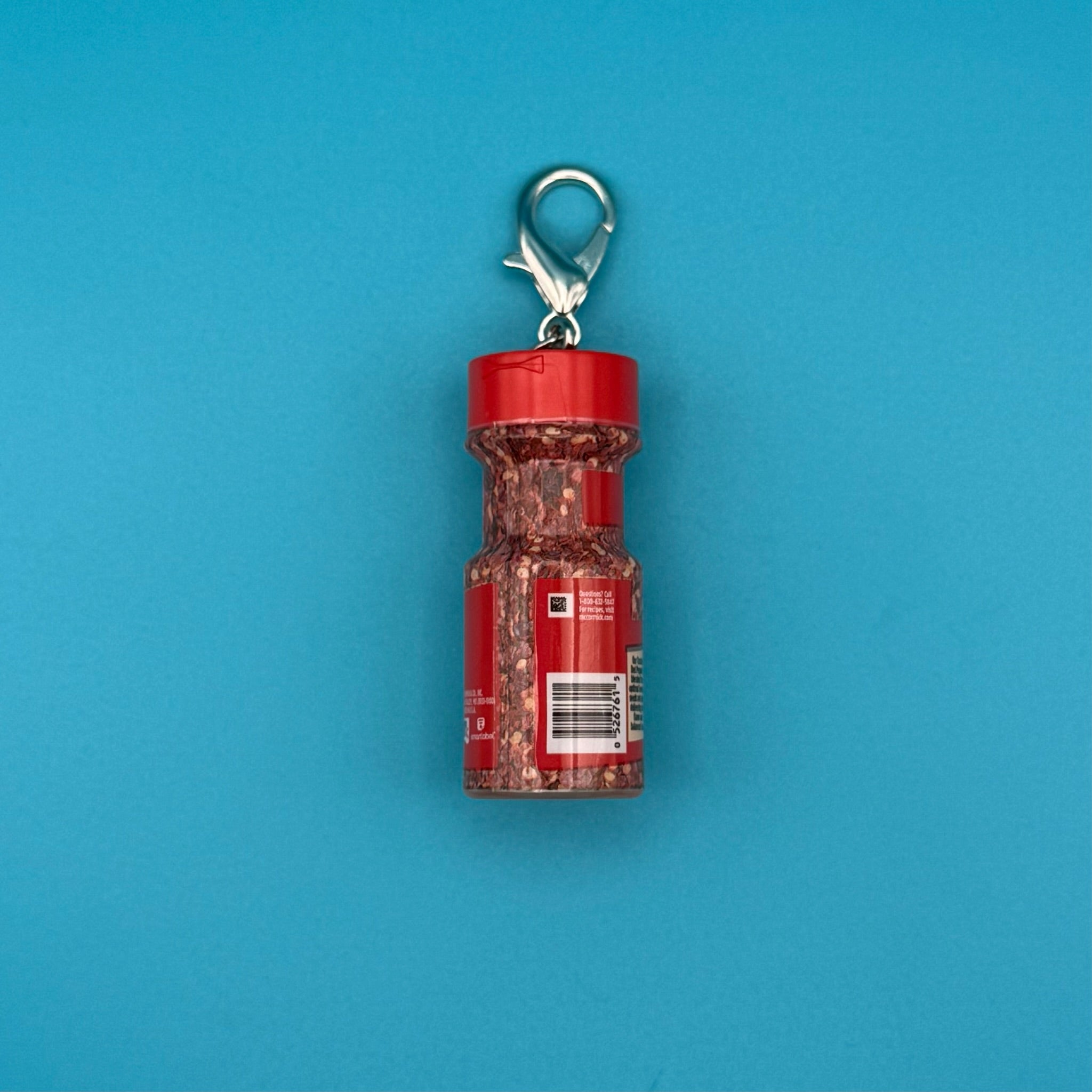 Mini McCormick Crushed Red Pepper - bodega food grocery nyc ny apple fruit vegetables fun vintage keychain vintage charms for bag nostalgia vintage keychains y2k collectible - Bag Crap