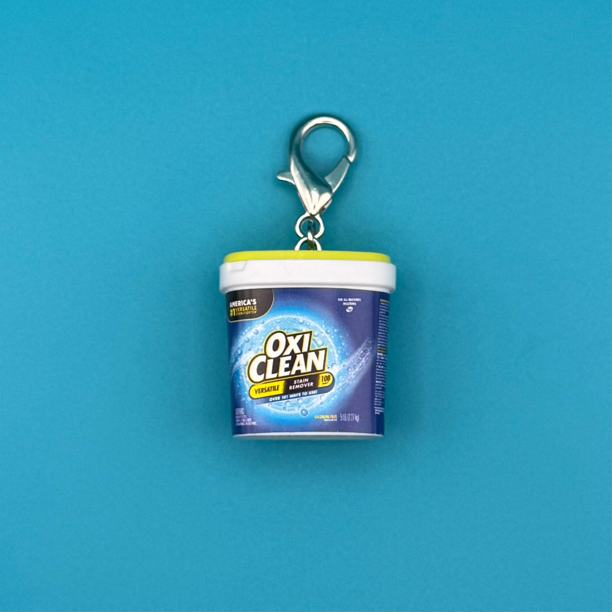 Mini OxiClean Stain Remover -  vintage keychain vintage charms for bag nostalgia vintage keychains y2k collectible - Bag Crap