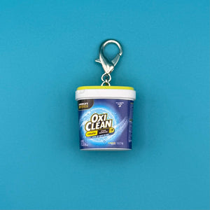 Mini Oxi Clean Stain Remover -  vintage keychain vintage charms for bag nostalgia vintage keychains y2k collectible - Bag Crap