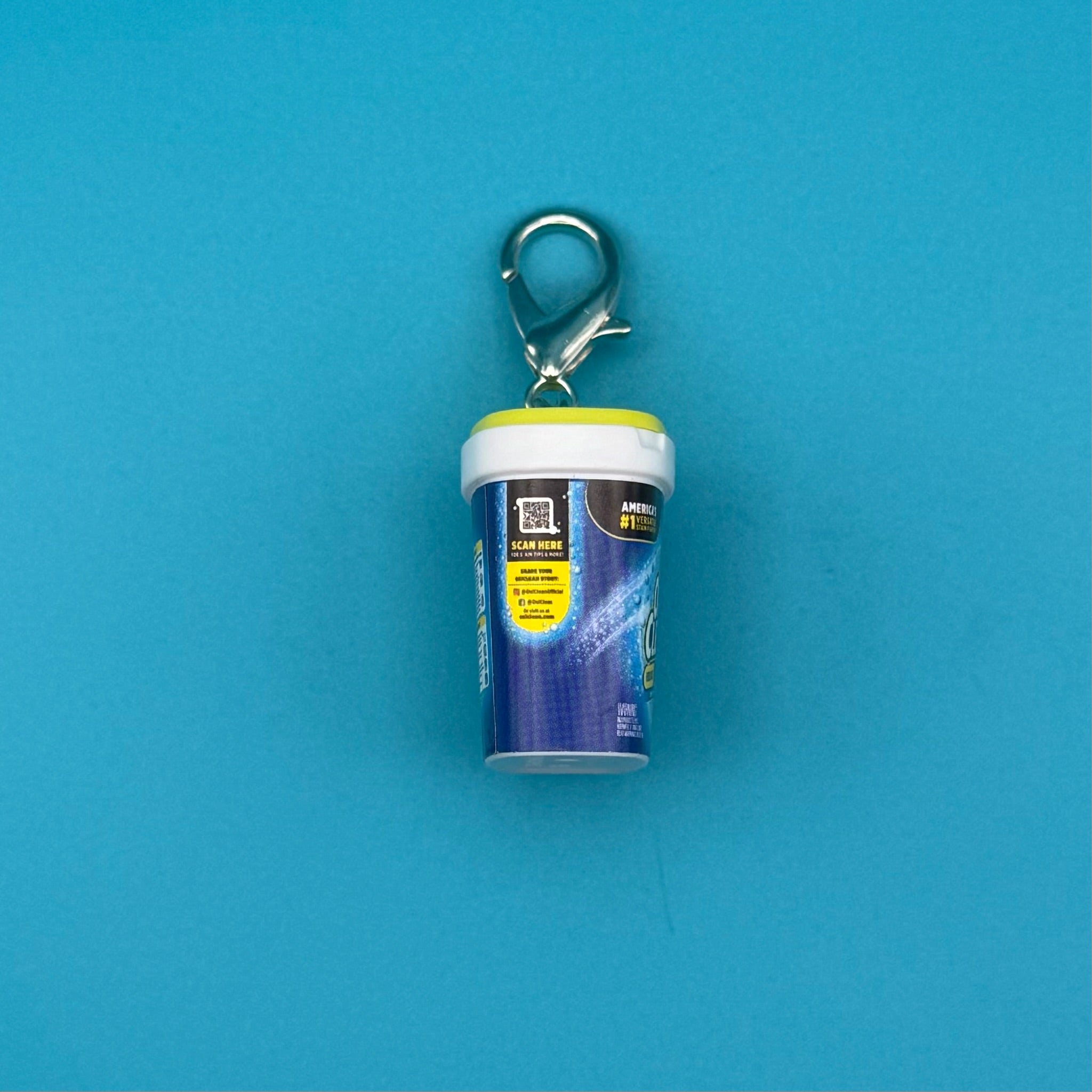 Mini OxiClean Stain Remover -  vintage keychain vintage charms for bag nostalgia vintage keychains y2k collectible - Bag Crap