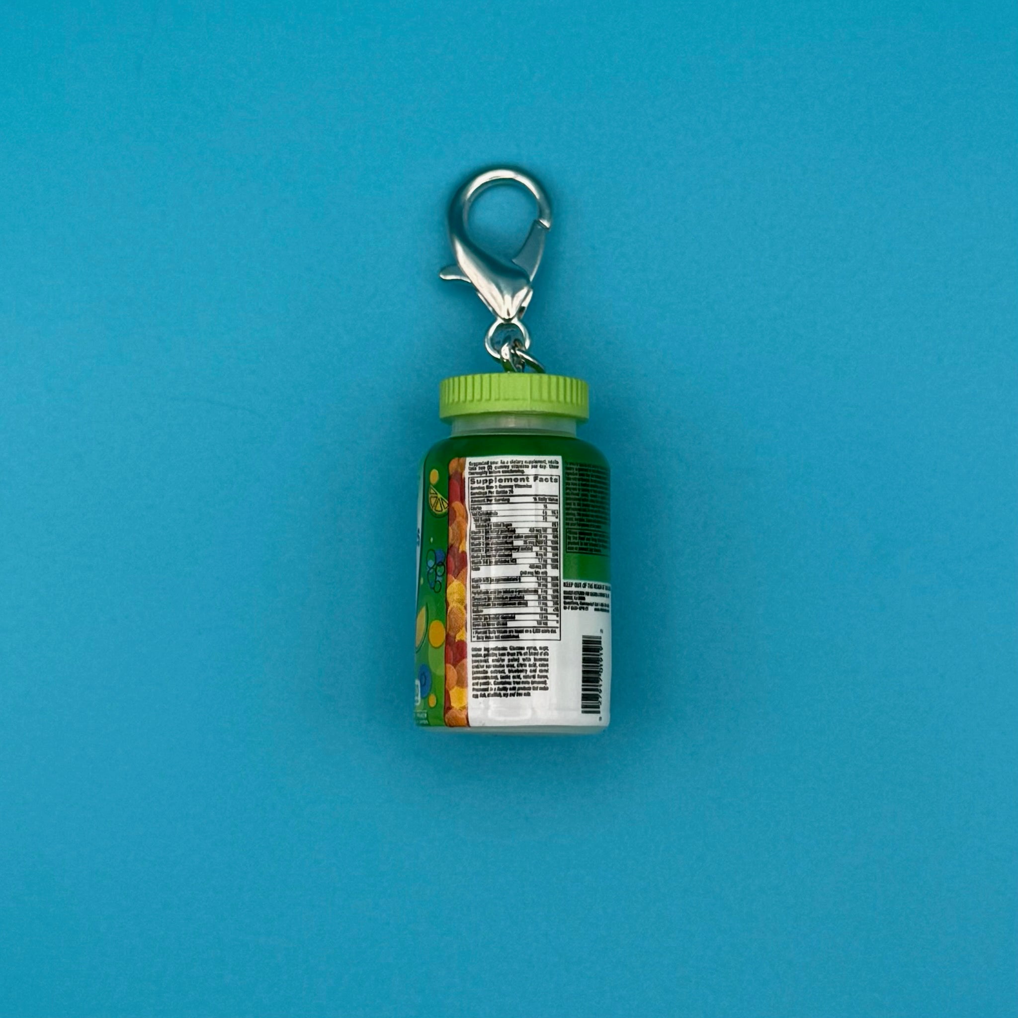 Mini Vitafusion Vitamins -  vintage keychain vintage charms for bag nostalgia vintage keychains y2k collectible - Bag Crap