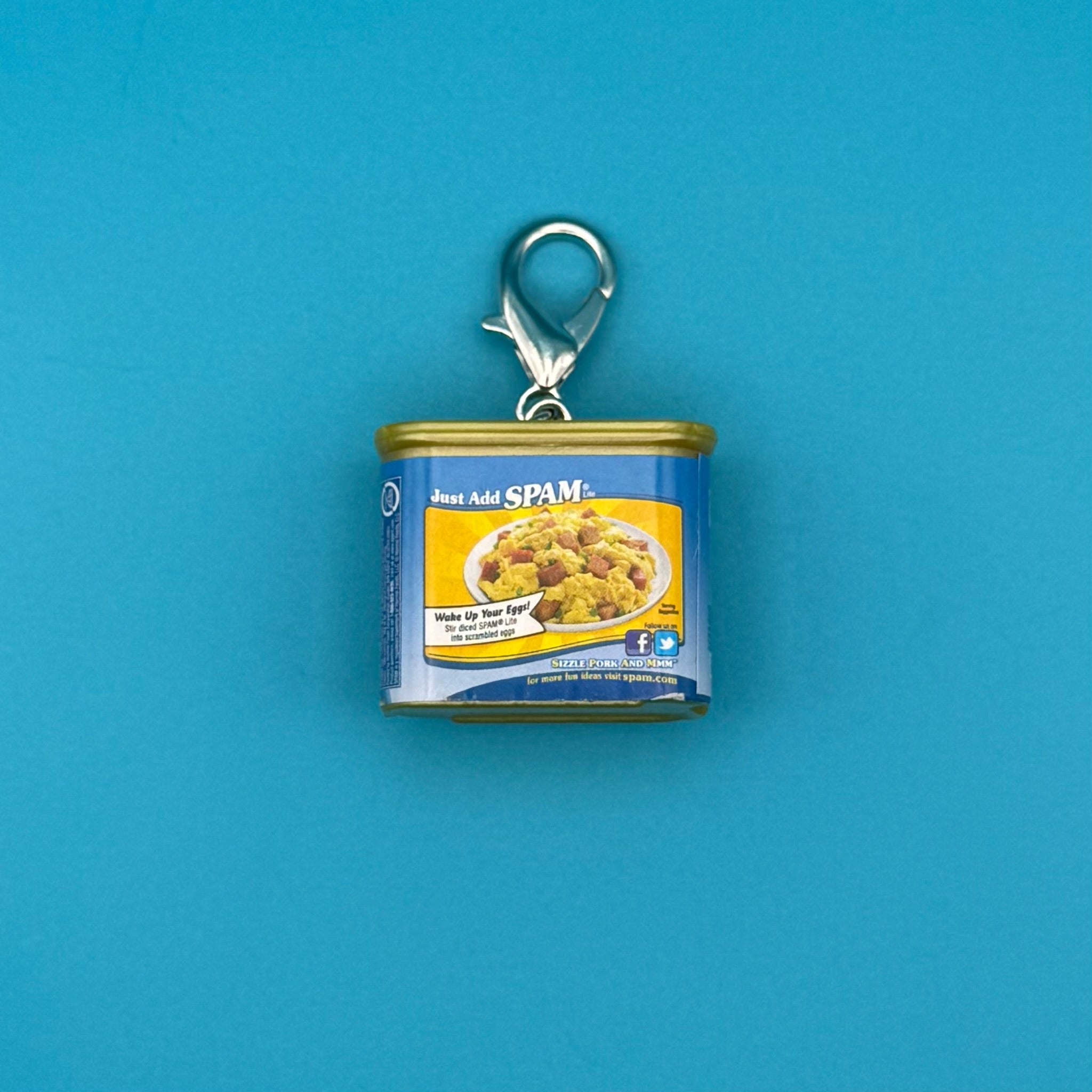 Mini SPAM -  vintage keychain vintage charms for bag nostalgia vintage keychains y2k collectible - Bag Crap