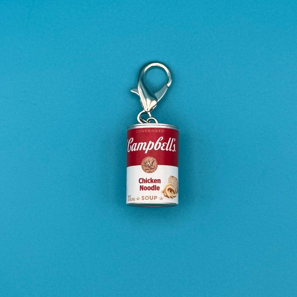 Mini Campbell's Chicken Noodle Soup Bag Charm
