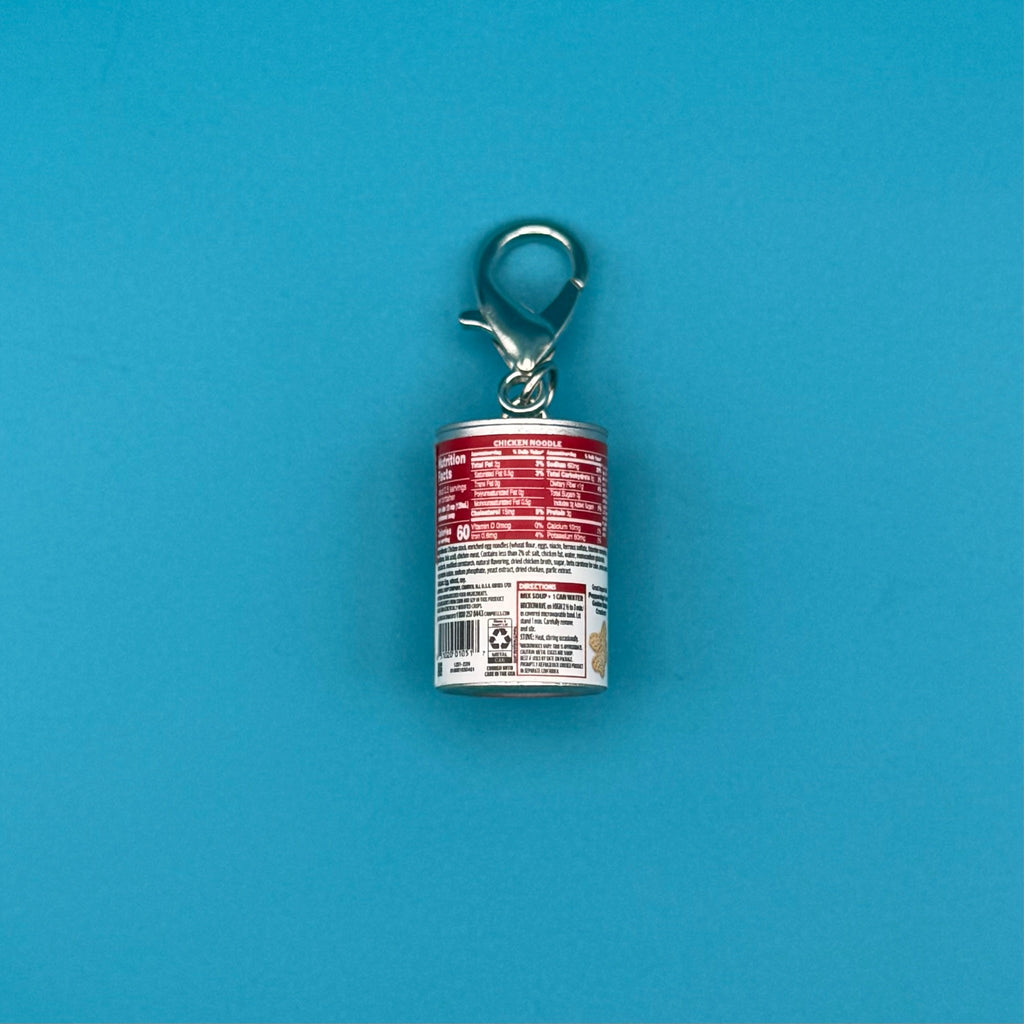 Mini Campbell's Chicken Noodle Soup Bag Charm
