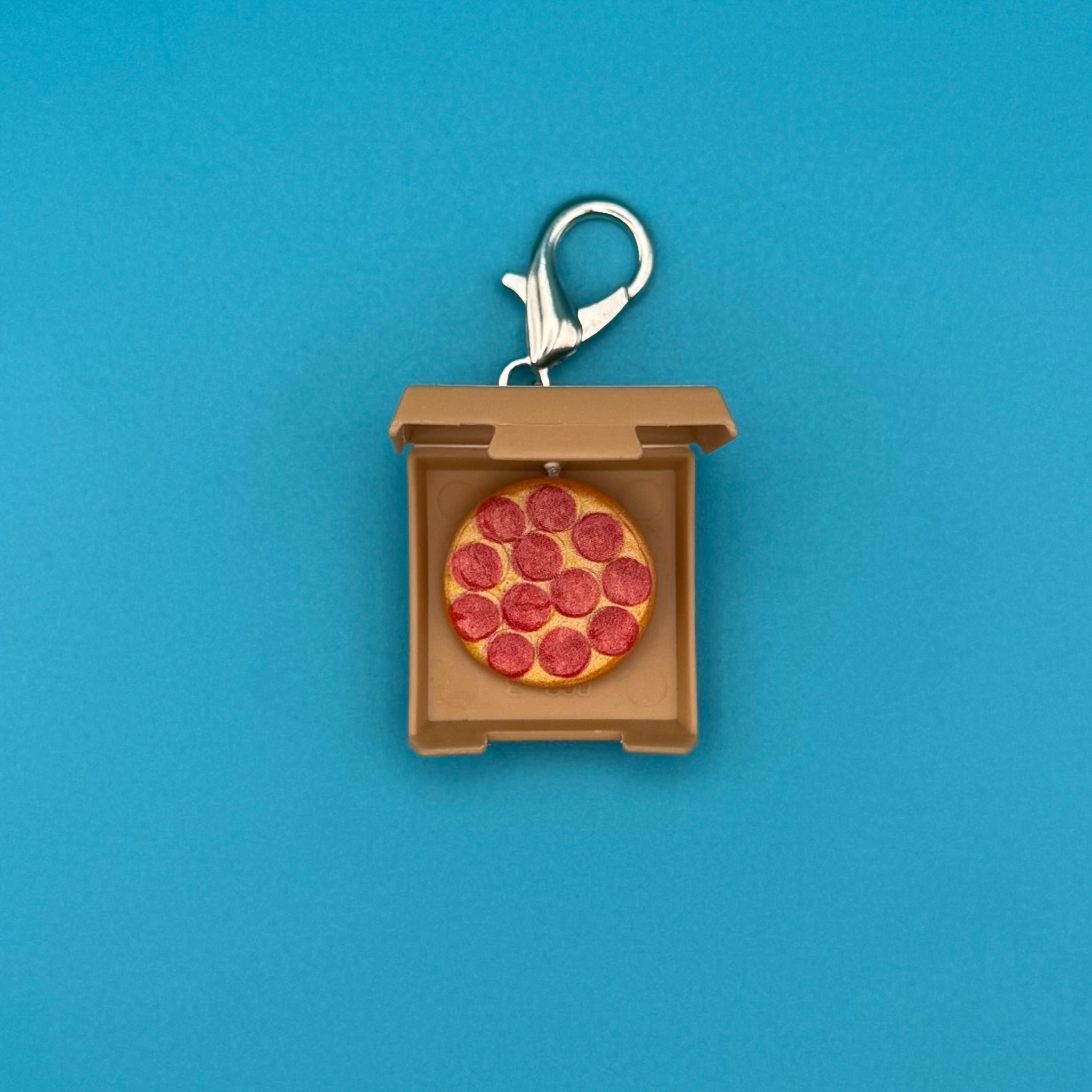 Mini Pizza Hut Pizza -  vintage keychain vintage charms for bag nostalgia vintage keychains y2k collectible - Bag Crap