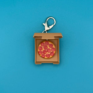 Mini Pizza Hut Pizza -  vintage keychain vintage charms for bag nostalgia vintage keychains y2k collectible - Bag Crap