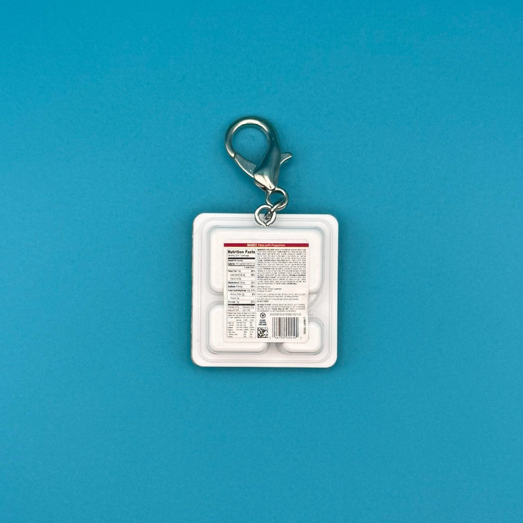 Mini Pizza with Pepperoni Lunchables Bag Charm