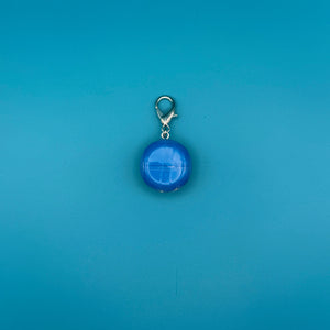 Mini Blue Babybel Cheese -  vintage keychain vintage charms for bag nostalgia vintage keychains y2k collectible - Bag Crap