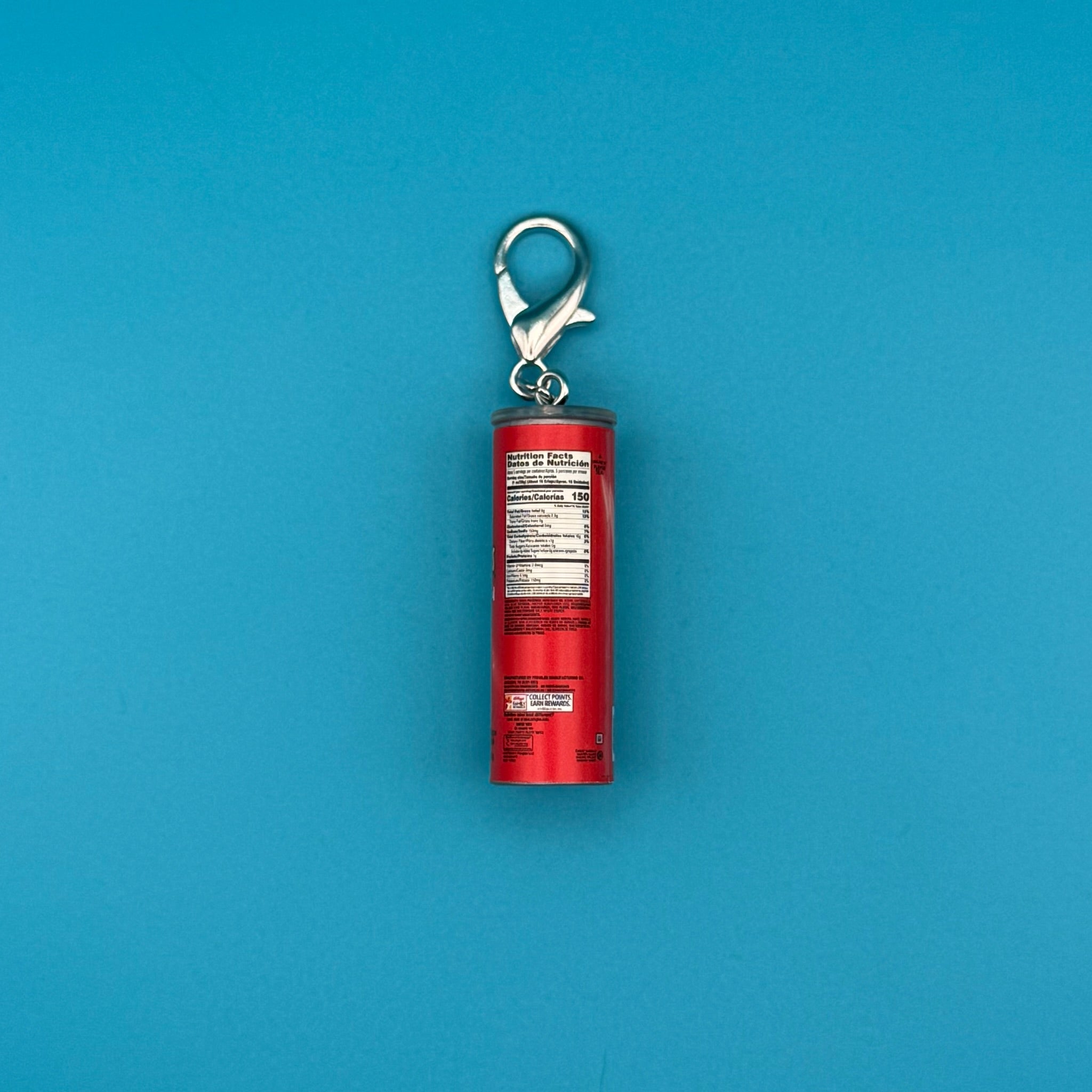 Mini Pringles Original Red Chips -  vintage keychain vintage charms for bag nostalgia vintage keychains y2k collectible - Bag Crap