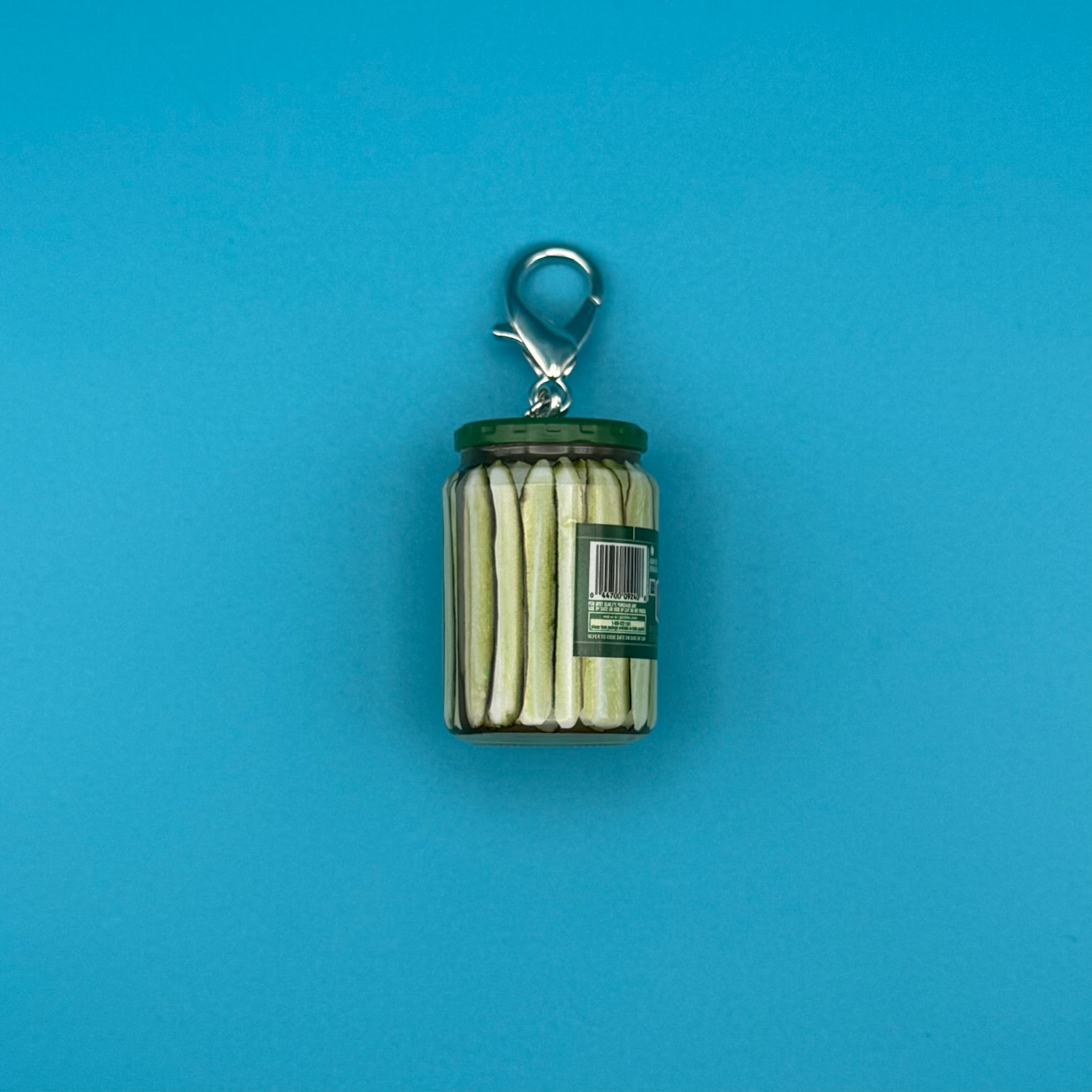 Mini Claussen Kosher Dill Pickles -  vintage keychain vintage charms for bag nostalgia vintage keychains y2k collectible - Bag Crap