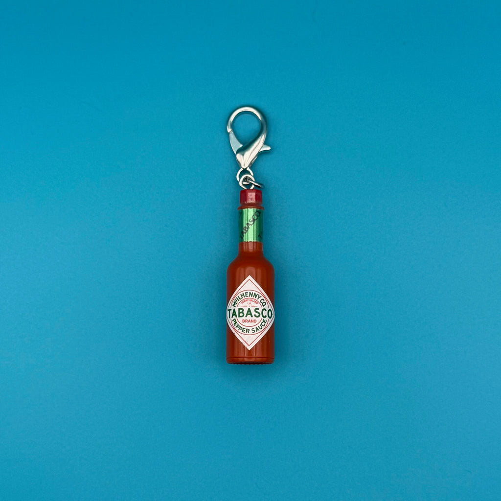 Mini Tabasco Hot Sauce Bag Charm