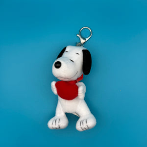 5”  Snoopy Red Heart Plush - snoopy rar peanuts vintage keychain vintage charms for bag nostalgia vintage keychains y2k collectible - Bag Crap