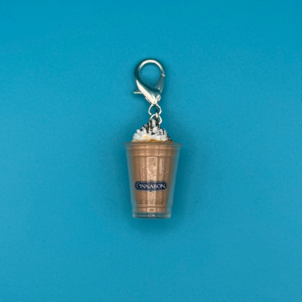 Mini Cinnabon Frappuccino Bag Charm