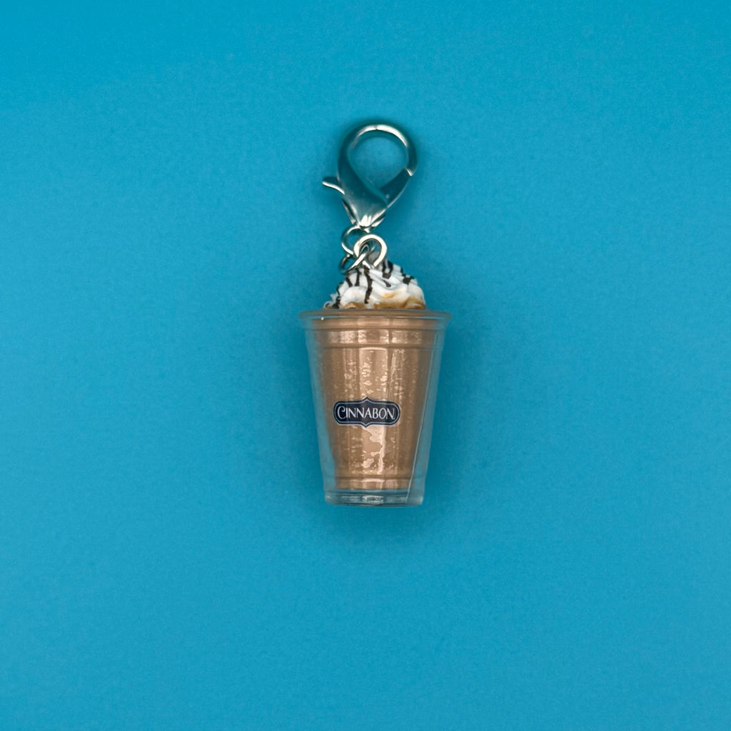 Mini Cinnabon Frappuccino Bag Charm