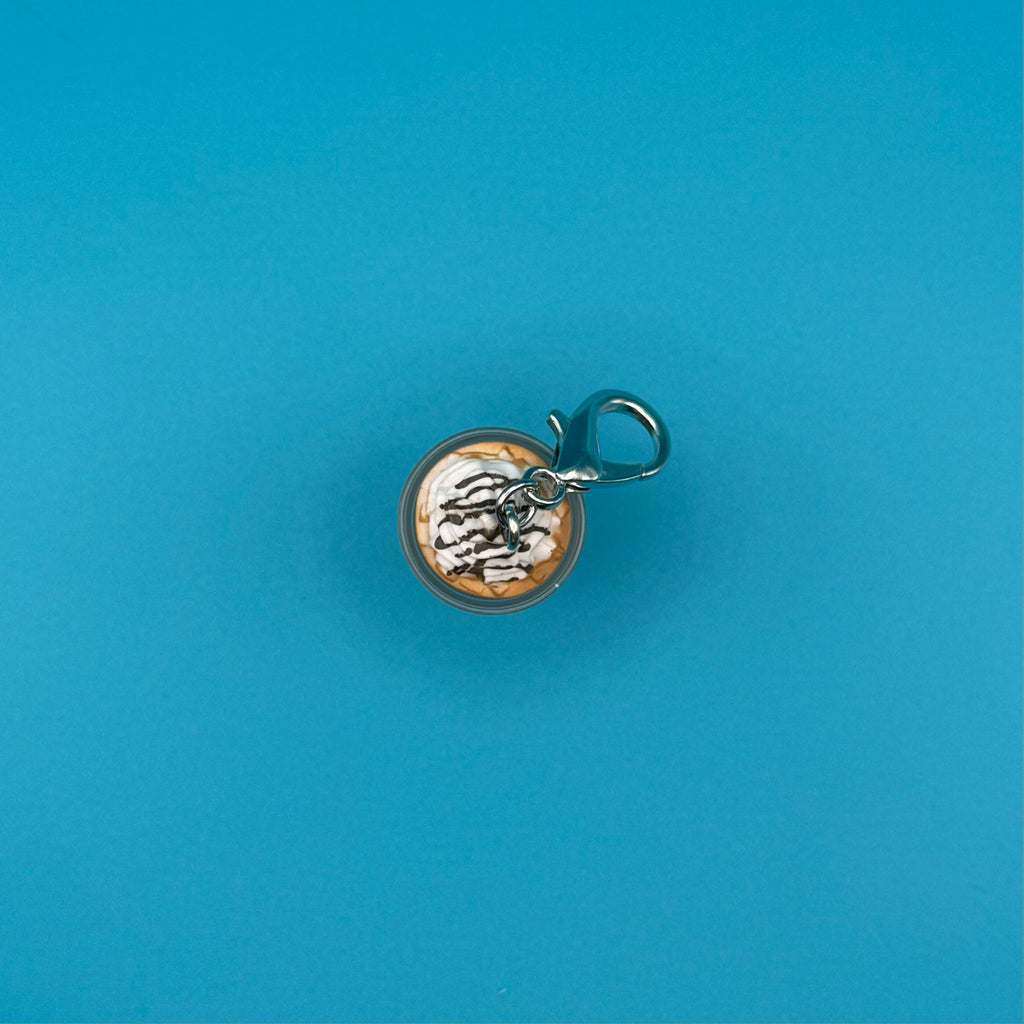 Mini Cinnabon Frappuccino Bag Charm