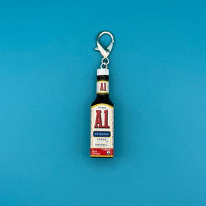 Mini A1 Original Sauce -  vintage keychain vintage charms for bag nostalgia vintage keychains y2k collectible - Bag Crap