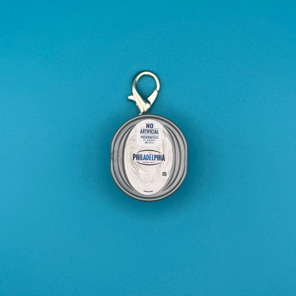 Mini Philadelphia Original Cream Cheese Bag Charm