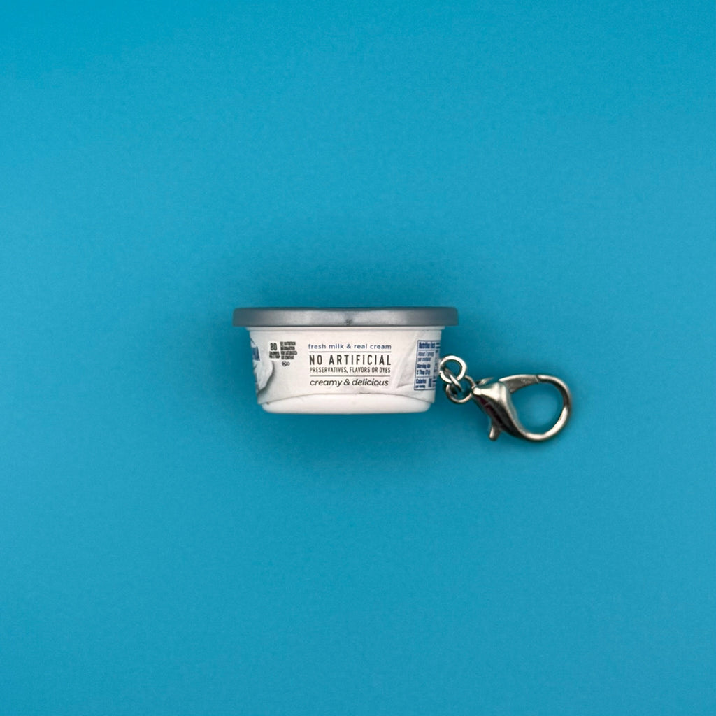 Mini Philadelphia Original Cream Cheese Bag Charm