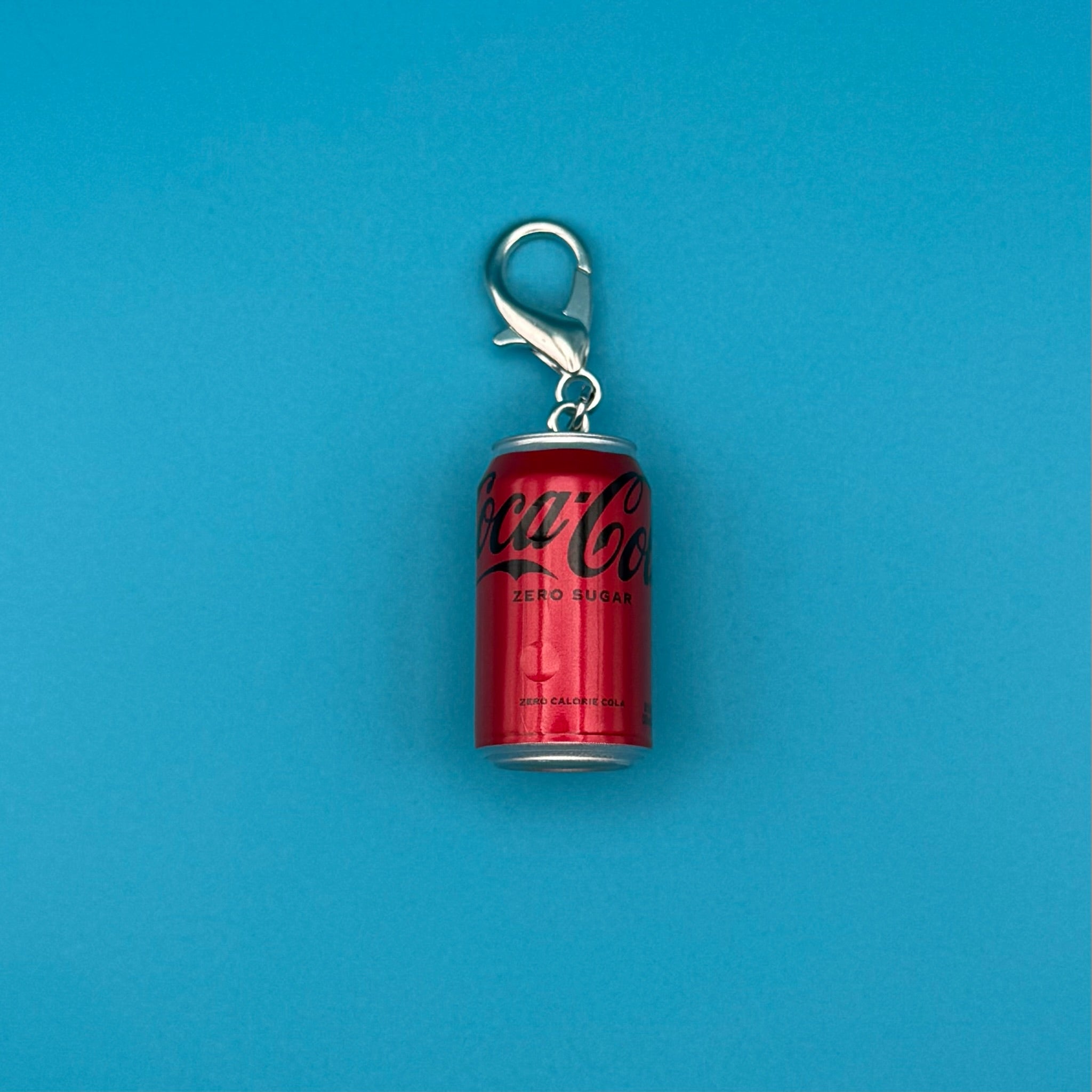 Mini Coke Zero Soda Can -  vintage keychain vintage charms for bag nostalgia vintage keychains y2k collectible - Bag Crap