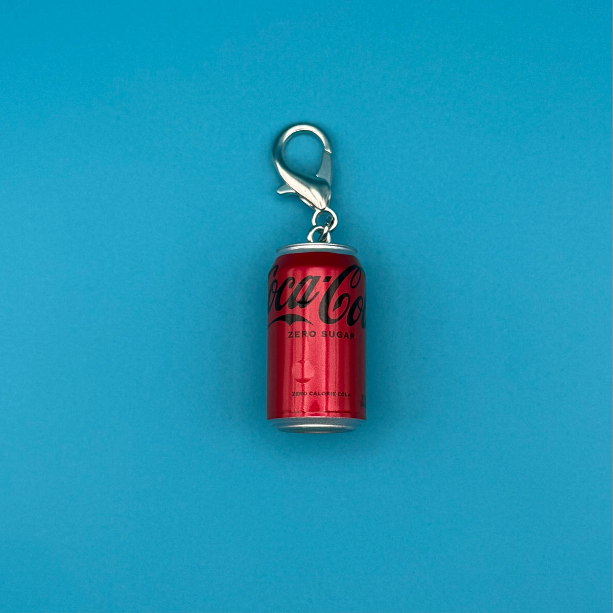 Mini Coke Zero Soda Can Bag Charm