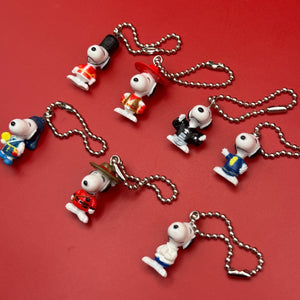 1' Mini Snoopy  s - snoopy rar peanuts vintage keychain vintage charms for bag nostalgia vintage keychains y2k collectible - Bag Crap