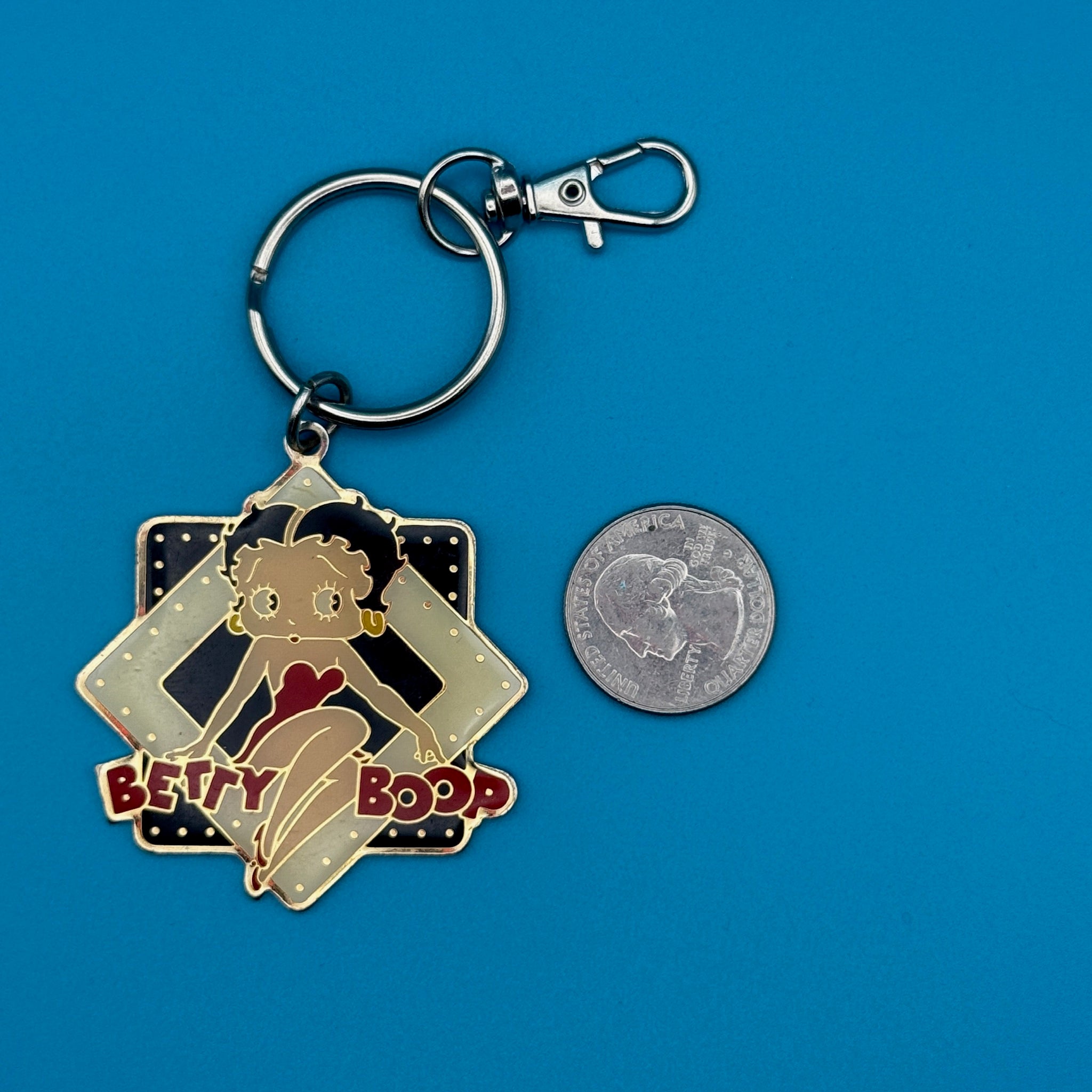 1980s-1990s Betty Boop s -  vintage keychain vintage charms for bag nostalgia vintage keychains y2k collectible - Bag Crap
