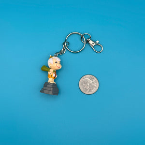 1990s Flintstones Character  s -  vintage keychain vintage charms for bag nostalgia vintage keychains y2k collectible - Bag Crap