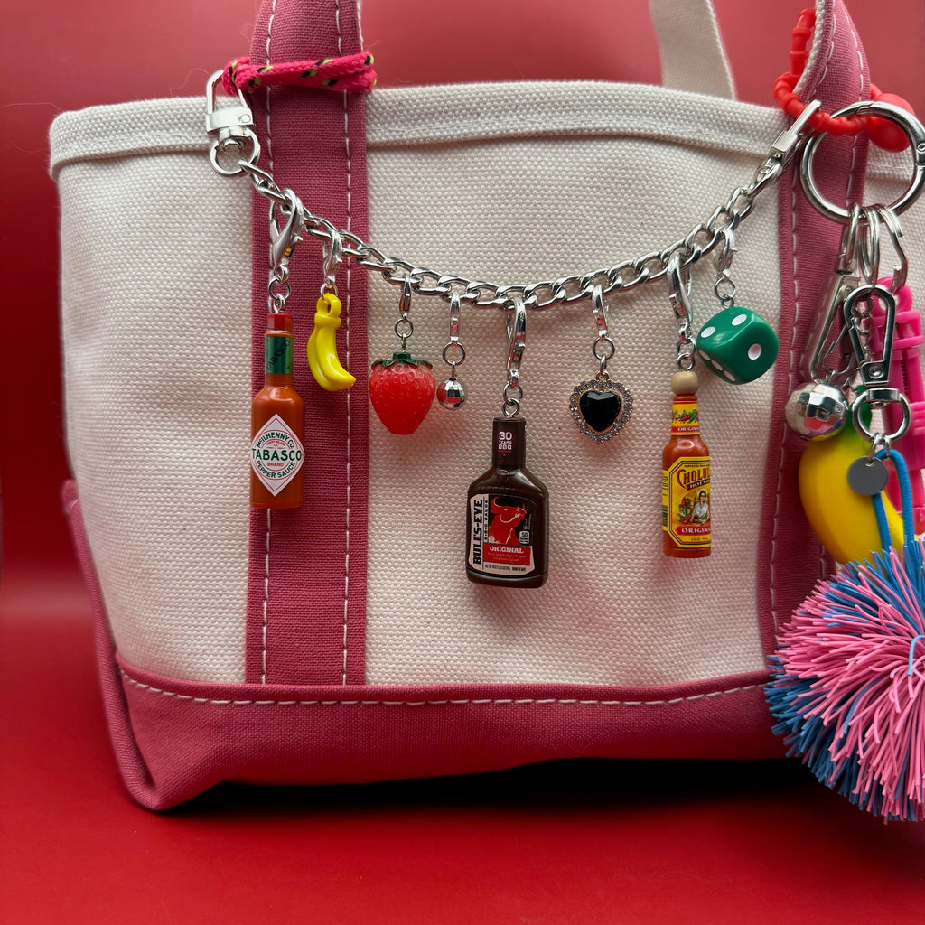 Mini Tabasco Hot Sauce Bag Charm
