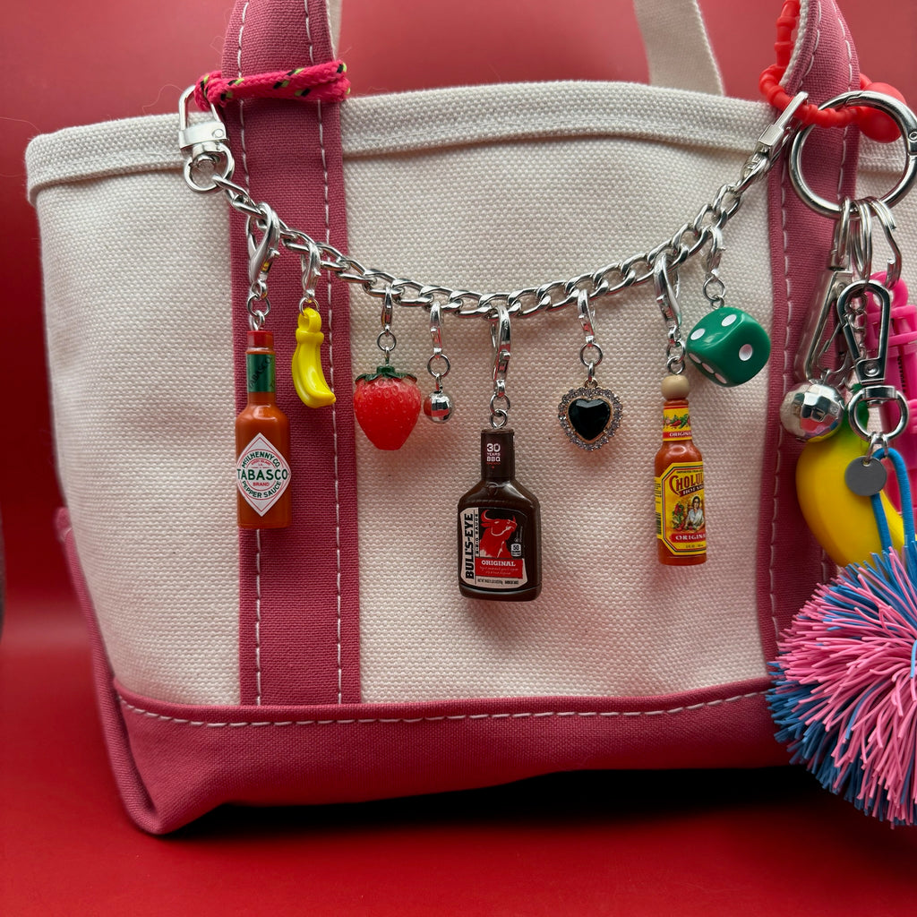 Mini Bull's-Eye Original BBQ Sauce Bag Charm