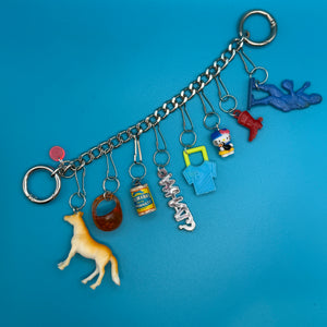 Bag Crap - Vintage Hello Kitty WHAT? Bag Charm Chain