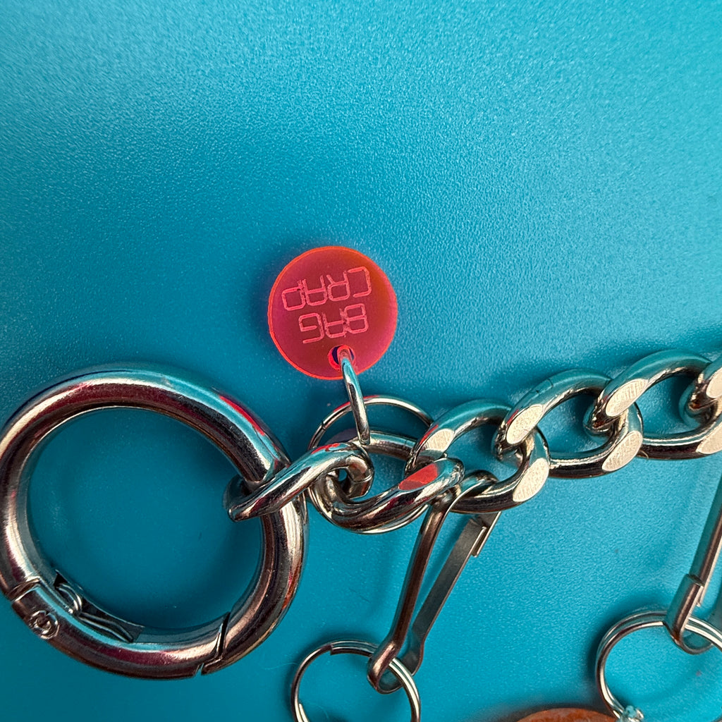 Vintage Hello Kitty WHAT? Bag Charm Chain
