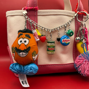 5'  1998 Mr. Potato Head Plush -  vintage keychain vintage charms for bag nostalgia vintage keychains y2k collectible - Bag Crap