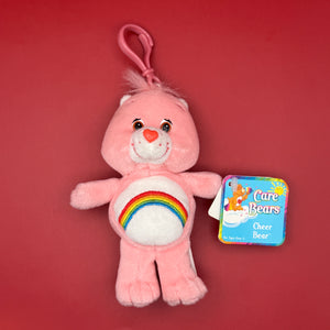 Deadstock  Plush 'Cheer' Care Bear -  vintage keychain vintage charms for bag nostalgia vintage keychains y2k collectible - Bag Crap