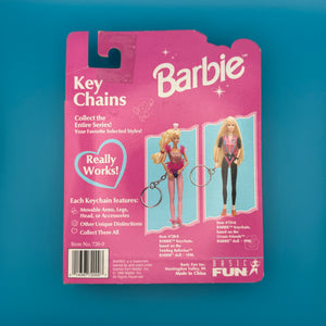 NIB 90s  : Twirling Ballerina Barbie Doll -  vintage keychain vintage charms for bag nostalgia vintage keychains y2k collectible - Bag Crap