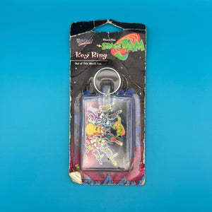 NIB 90s  : Warner Bros. Space Jam Movie -  vintage keychain vintage charms for bag nostalgia vintage keychains y2k collectible - Bag Crap