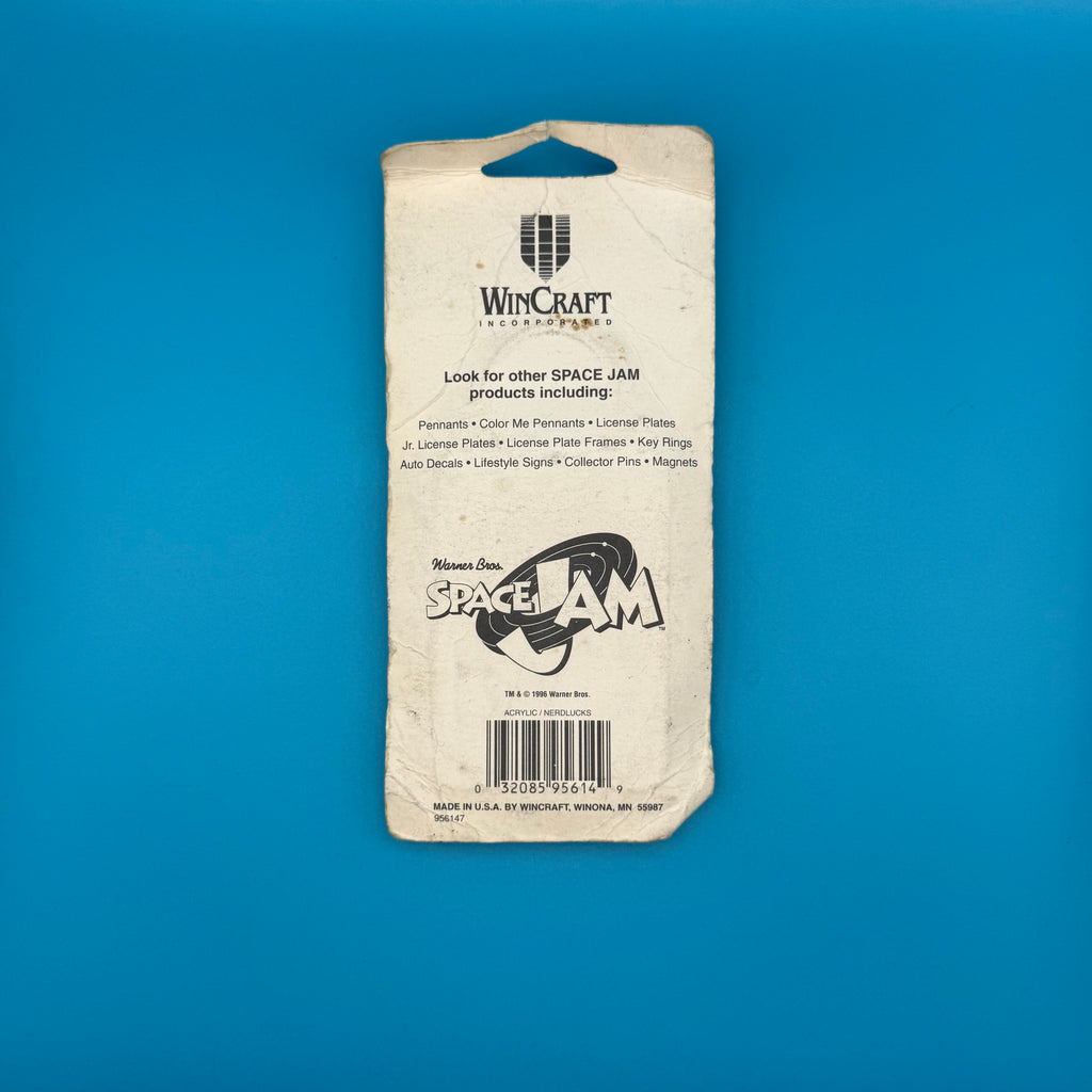 NIB 90s Vintage Keychain: Warner Bros. Space Jam Movie