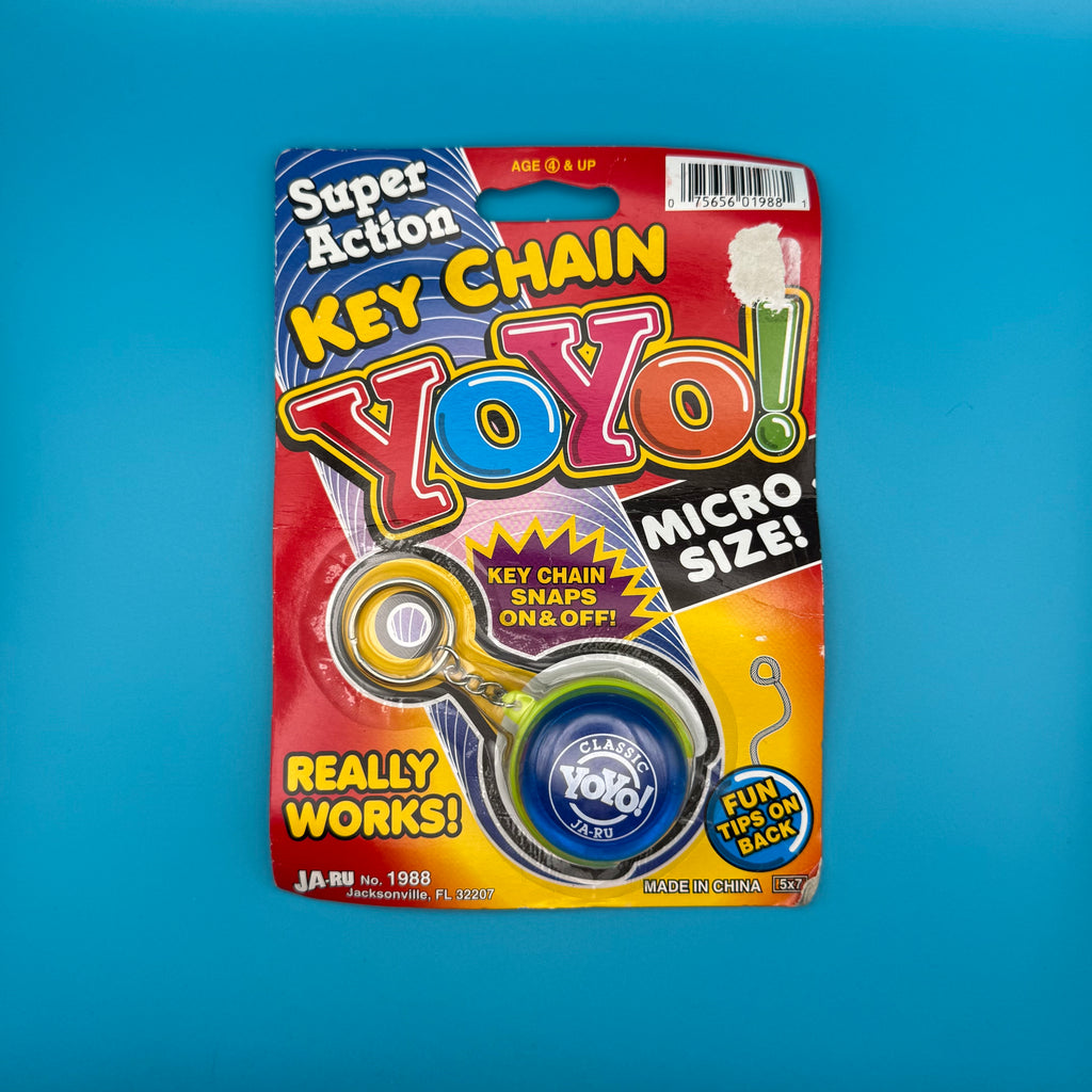 NIB 90s Vintage Keychain: Super Action YoYo