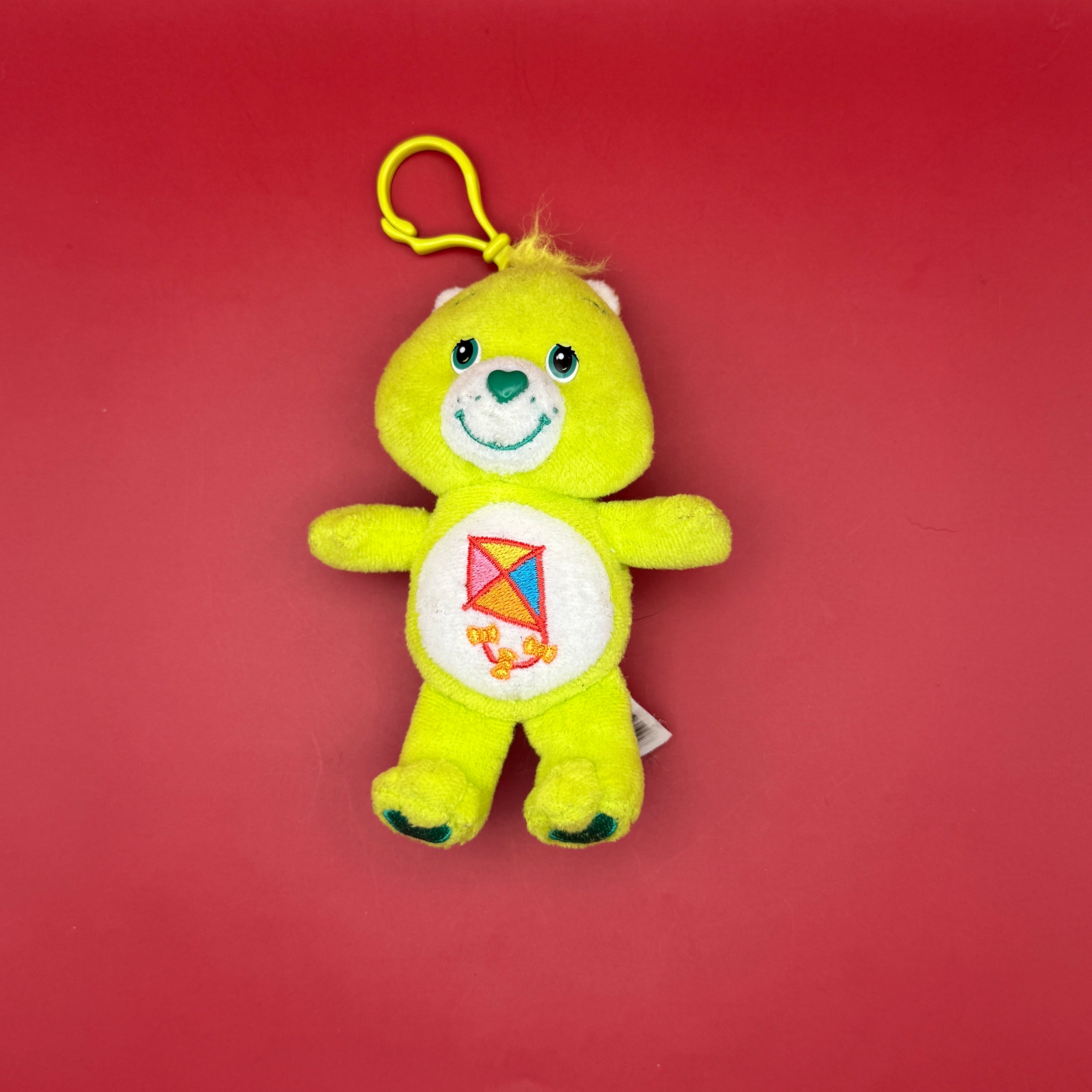 2003 'Do Your Best' Green Care Bear -  vintage keychain vintage charms for bag nostalgia vintage keychains y2k collectible - Bag Crap